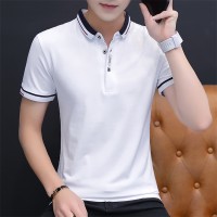 休闲短袖polo衫男