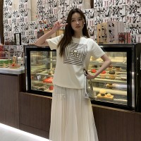 2024夏季印花方块短袖T恤