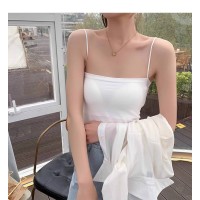 小吊带美背打底衫女夏抹胸式内衣外穿背心内搭性感小众设计裹胸潮