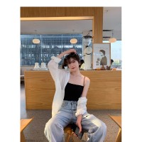 小吊带美背打底衫女夏抹胸式内衣外穿背心内搭性感小众设计裹胸潮