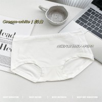 A类新疆棉~舒适基础版少女中腰内裤女士5A全棉裆少女内裤无痕纯欲