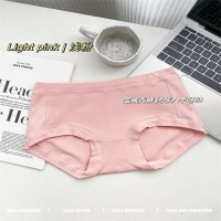 A类新疆棉~舒适基础版少女中腰内裤女士5A全棉裆少女内裤无痕纯欲