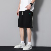 短裤男夏季潮流宽松篮球裤纯色百搭休闲裤运动裤五分裤韩版沙滩裤