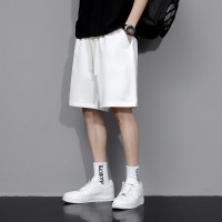 纯色短裤男夏季潮流宽松篮球裤百搭五分裤休闲裤运动裤韩版沙滩裤