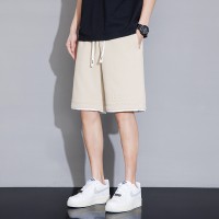 新款大码工装短裤男夏季男潮流休闲美式中裤男生速干宽松五分裤子