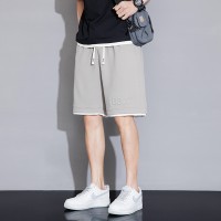新款大码工装短裤男夏季男潮流休闲美式中裤男生速干宽松五分裤子