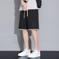 新款大码工装短裤男夏季男潮流休闲美式中裤男生速干宽松五分裤子