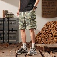 新款大码休闲短裤男生夏季薄款五分马裤男生宽松男款运动工装裤子