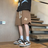 裤子男款夏季短裤男士2024新款潮牌薄款宽松五分裤百搭运动休闲裤