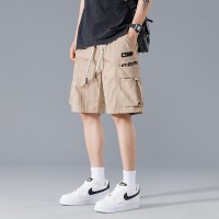 2024新款工装短裤男夏季男士运动休闲美式中裤男生速干宽松五分裤