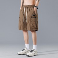 2024新款工装短裤男夏季男士运动休闲美式中裤男生速干宽松五分裤
