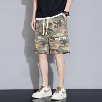 新款大码休闲短裤男生夏季薄款五分马裤男生宽松男款运动工装裤子