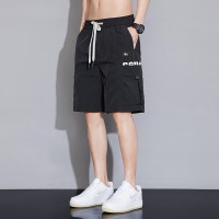 2024新款工装短裤男夏季男士运动休闲美式中裤男生速干宽松五分裤