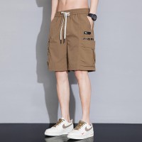 2024新款工装短裤男夏季男士运动休闲美式中裤男生速干宽松五分裤