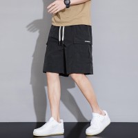 2024新款大码工装短裤男夏季男士运动休闲美式中裤男生速干宽松五