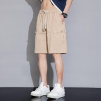 2024新款大码工装短裤男夏季男士运动休闲美式中裤男生速干宽松五