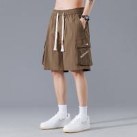 2024新款大码工装短裤男夏季男士运动休闲美式中裤男生速干宽松五