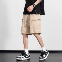 2024新款大码工装短裤男夏季男士运动休闲美式中裤男生速干宽松五