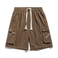 2024新款大码工装短裤男夏季男士运动休闲美式中裤男生速干宽松五