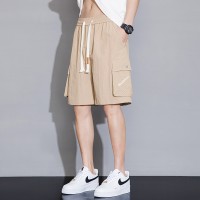 2024新款大码工装短裤男夏季男士运动休闲美式中裤男生速干宽松五