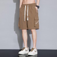 2024新款大码工装短裤男夏季男士运动休闲美式中裤男生速干宽松五