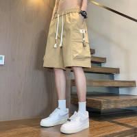 2024新款潮流休闲短裤男生夏季薄款五分马裤男生宽松男款运动工装