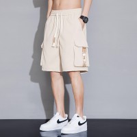 2024潮牌新款工装短裤男夏季薄款运动外穿休闲男士五分中裤子