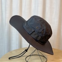 户外登山帽子男女夏季大檐日系渔夫帽防晒遮阳帽西部牛仔帽显脸小