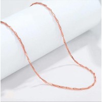 黑红色四叶草项链女时尚锁骨双面佩戴四叶草吊坠网红坠子生日礼物