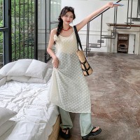 时尚淑女活泼气质吊带连衣裙155