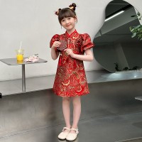 女童夏装旗袍裙