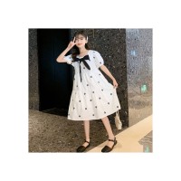 女童连衣裙童装2024新款中大童洋气夏季小女孩衣服儿童装公主裙子