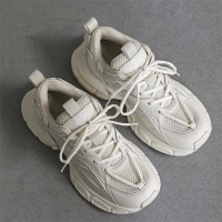 黑武士老爹鞋男2024春夏ins厚底网面透气休闲运动鞋YD6329