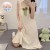 带胸垫杏色吊带  