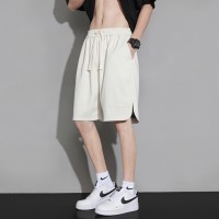 美式高街运动短裤男宽松休闲篮球五分裤子夏季薄款钢印潮牌卫裤