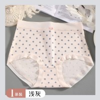 高腰可爱波点清新女士大码内裤女生时尚性感新款收腹无痕提臀女式