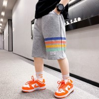 男童短裤2024新款儿童夏季外穿五分裤男孩运动休闲宽松韩版中裤潮