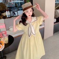（原版布料工艺）女童夏装连衣裙2024新款洋气女孩中大童公主裙