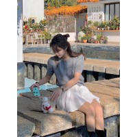 法式小众精致立体刺绣爱心开衫毛衣毛针织衫2024春夏新款