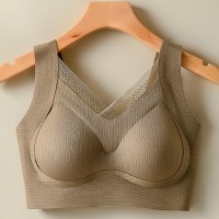 俞兆林女士无痕内衣女大胸显小收腹乳防下垂聚拢文胸