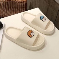 踩屎感厚底拖鞋女卡通可爱家用洗澡防滑可外穿凉拖鞋夏季情侣ins