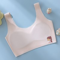 少女发育期抹胸内衣高初中学生儿童内衣女童文胸无痕小背心夏季薄