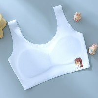少女发育期抹胸内衣高初中学生儿童内衣女童文胸无痕小背心夏季薄