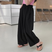女童夏装裤子2024夏季新款中大童洋气时髦薄款山本裤休闲阔腿裤潮