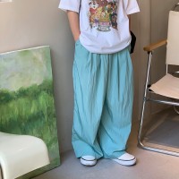 女童夏装裤子2024夏季新款中大童洋气时髦薄款山本裤休闲阔腿裤潮
