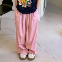 女童夏装裤子2024夏季新款中大童洋气时髦薄款山本裤休闲阔腿裤潮