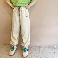 女童休闲裤夏季2024新款中大童宽松薄款刺绣童装百搭儿童束脚裤子
