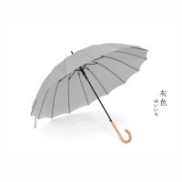 日系小清新16骨直杆自动雨伞长柄晴雨伞遮阳防晒男女雨伞大号雨伞