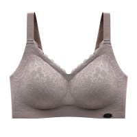 性感蕾丝固定杯无痕内衣小胸聚拢防下垂不跑杯可机洗无钢圈文胸女