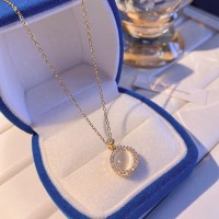 韩版ins风钛钢项链女生高级感百搭小众珍珠锁骨链吊坠配饰品